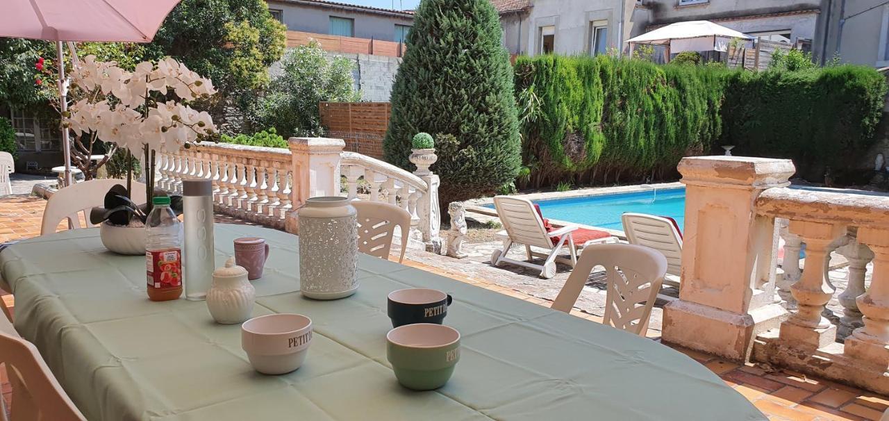 La Casa De Margarita Y Sisco, Villa Avec Piscine Carcassonne Eksteriør bilde